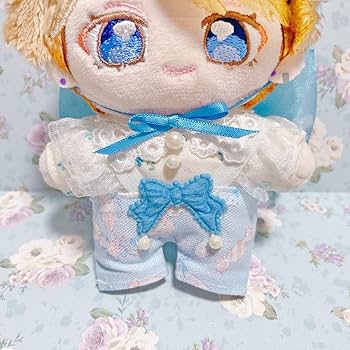Amazon.co.jp: いつぬい ぬい服 12cm リボンパールコーデ 4点
